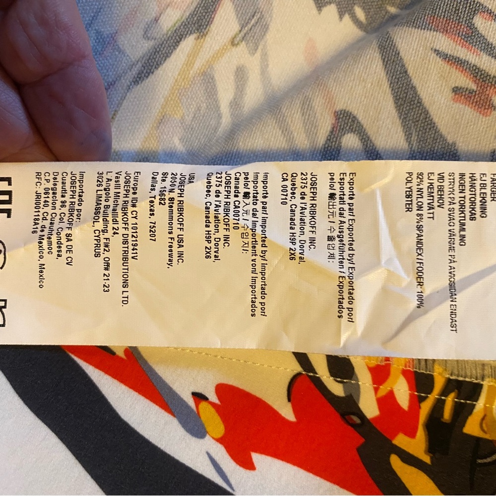 Joseph Ribkoff Multicolor Abstract Jacket - Picture 4 of 6